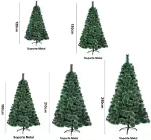 Arbol de Navidad de pino con nieve