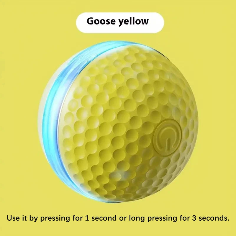 Bola Inteligente Interactiva para Gatos – Recargable por USB y Auto-Movible