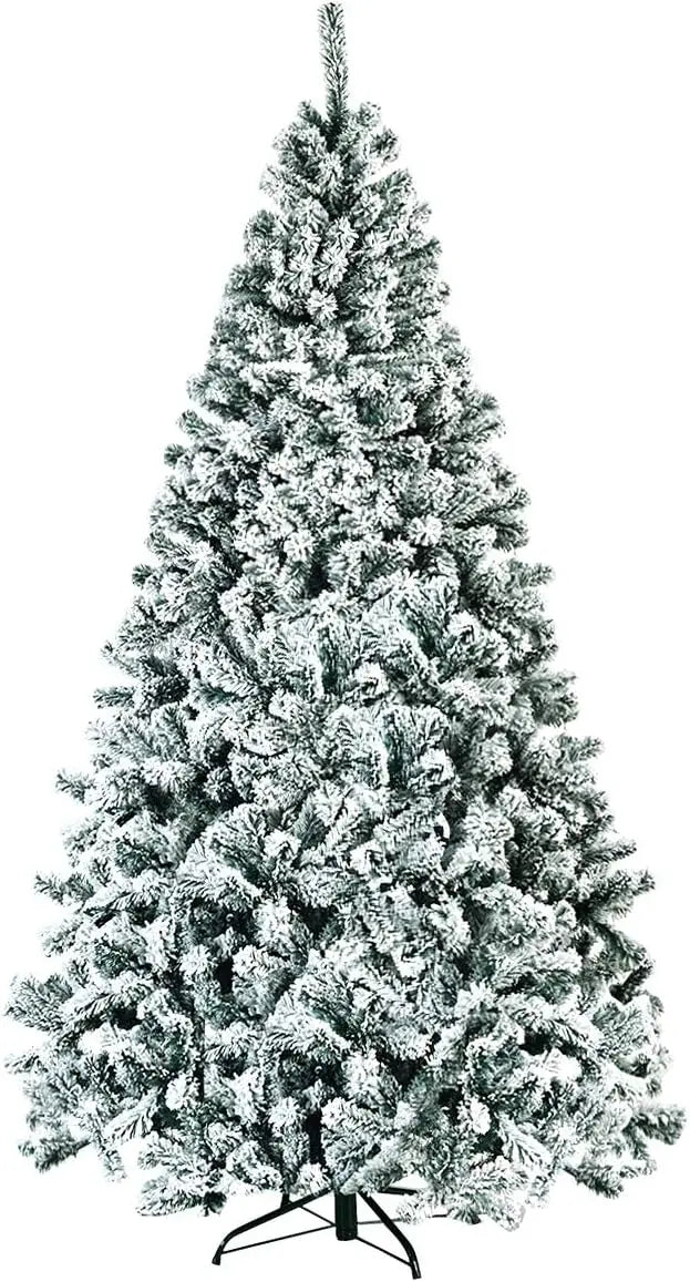 Árbol de navidad nevado