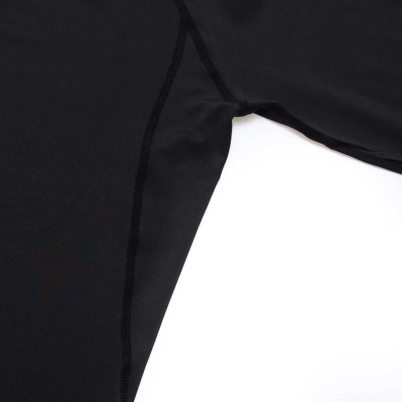 Camiseta de compresión para hombre de manga larga