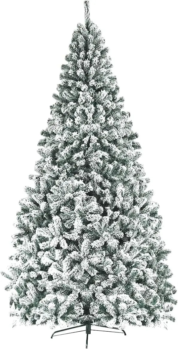 Árbol de navidad nevado