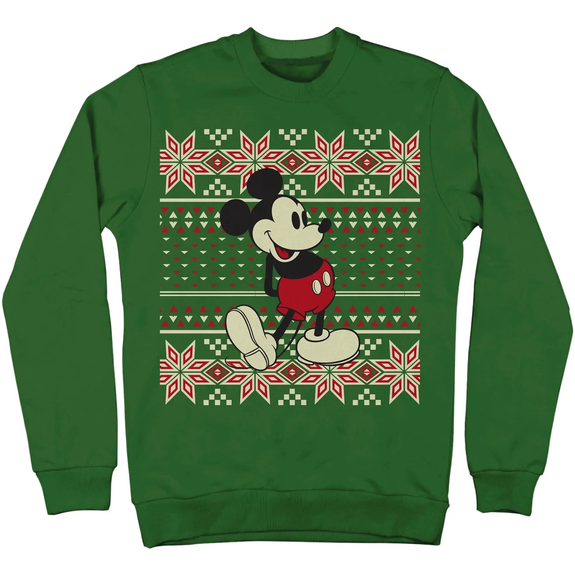 Jersey de navidad de Mickey Mouse de 3 colores y estampados diferentes