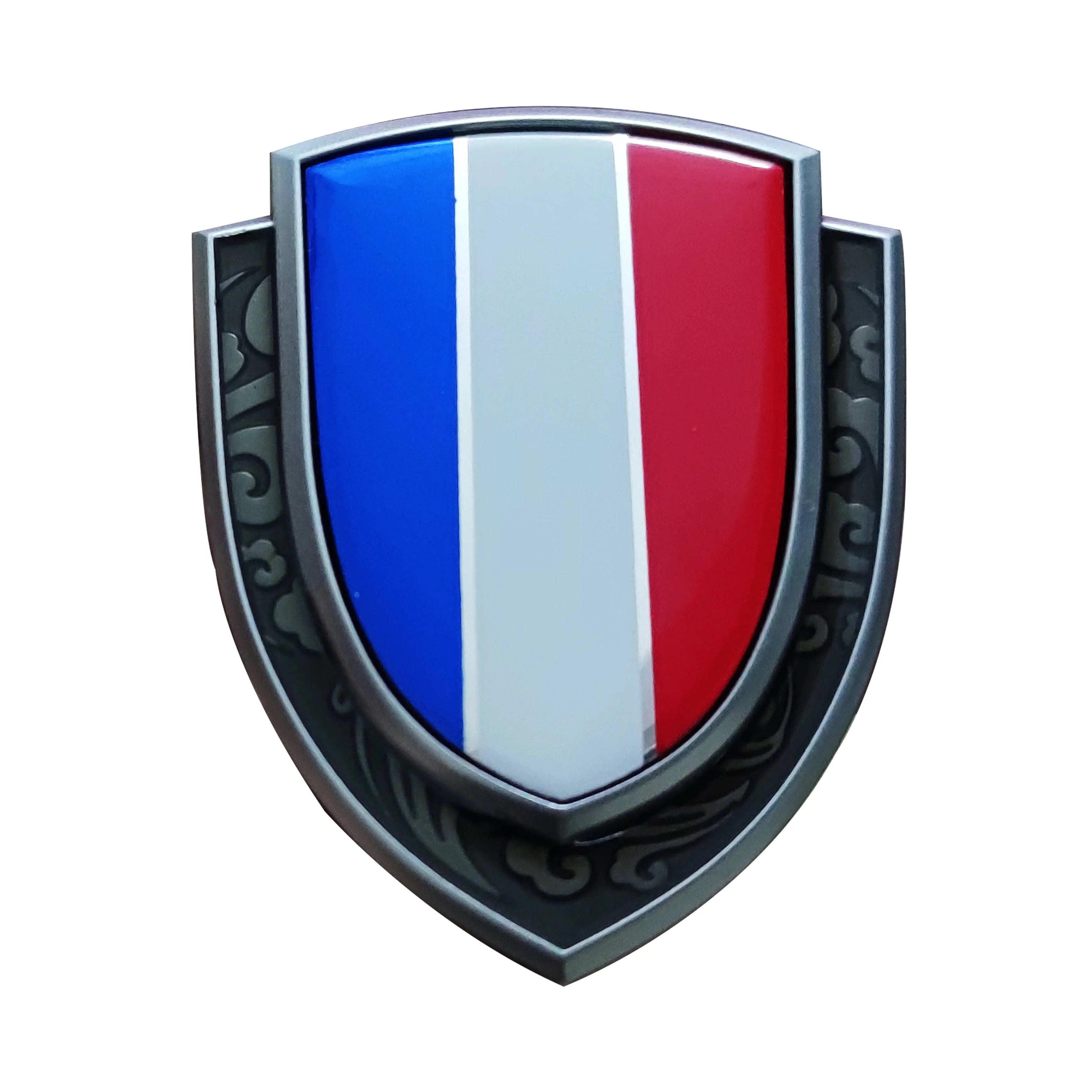 Insignias de coche 3D de metal con banderas para poner en tu coche