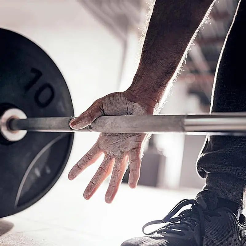 Crema antideslizante con magnesio para mejorar el agarre en levantamiento de pesas