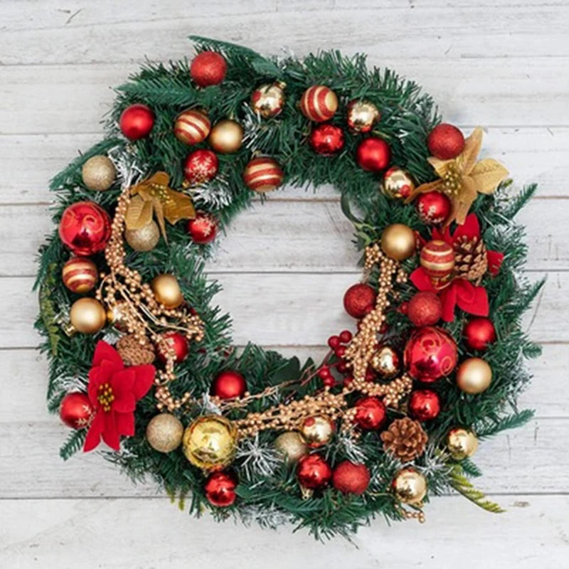 50 piezas de bolas de árbol de Navidad,decoración navideña 2025 para el hogar