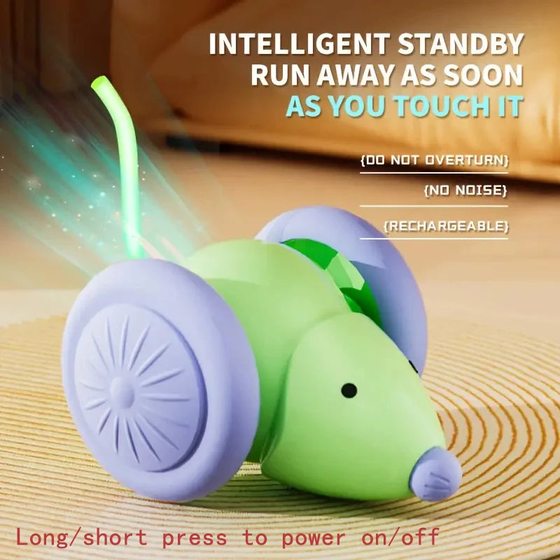 Bola Inteligente Interactiva para Gatos – Recargable por USB y Auto-Movible