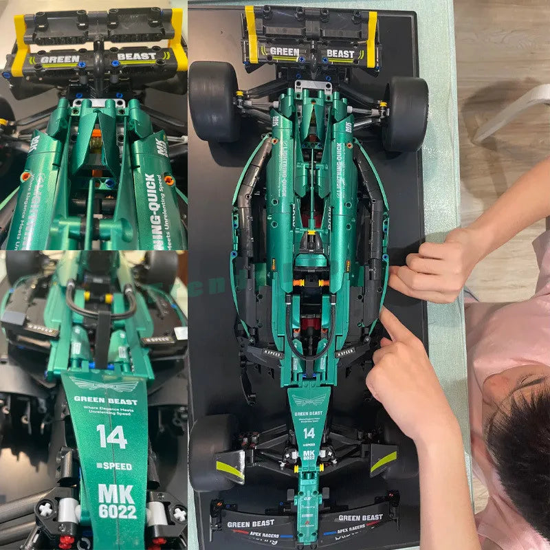 Coche de Fórmula 1 Martin Aramco AMR24 a escala 1:8